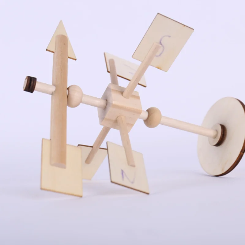 Details about   Experiment Wooden DIY Science Kids Technology Weather Vane Puzzle Model Toys